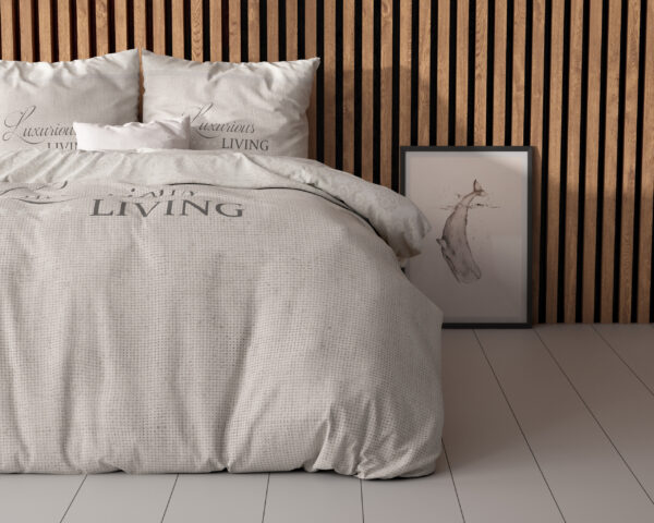 Sleeptime Luxurious Living Zand 200 x 200/220 cm - Afbeelding 3