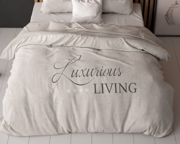 Sleeptime Luxurious Living Zand 200 x 200/220 cm - Afbeelding 5