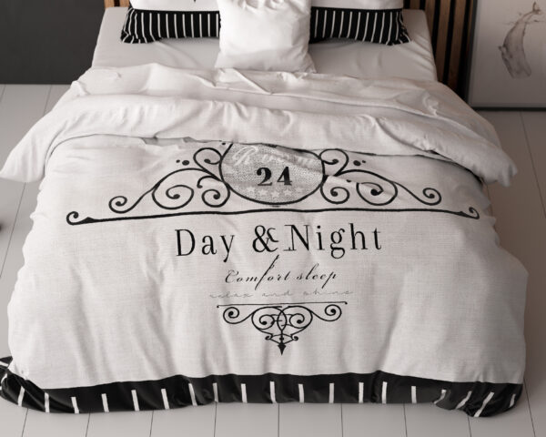 Sleeptime Day And Night Zwart 140 x 200/220 cm - Afbeelding 5