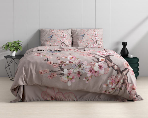 Dreamhouse Blossy Roze 140X200/220 + 1 x kussensloop 60x70 cm - Afbeelding 5