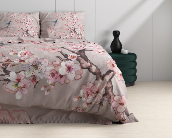 Dreamhouse Blossy Roze 140X200/220 + 1 x kussensloop 60x70 cm - Afbeelding 4
