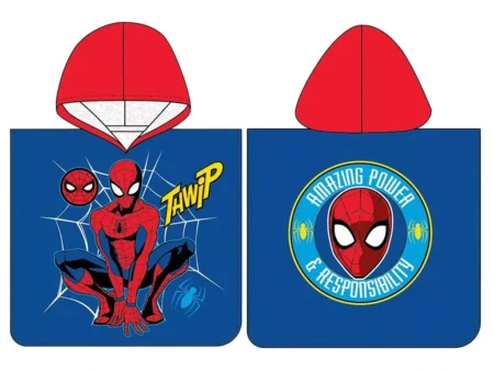 Spiderman poncho 50 x 115 cm - polyester