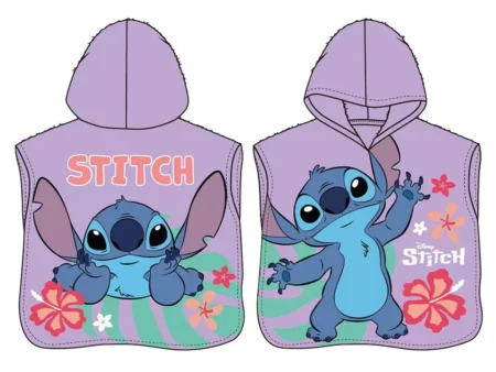 Stitch poncho 50 x 115 cm - polyester