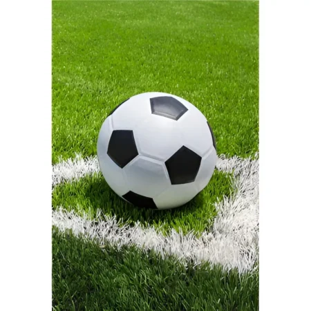 Voetbal fleece deken 100 x 150 cm