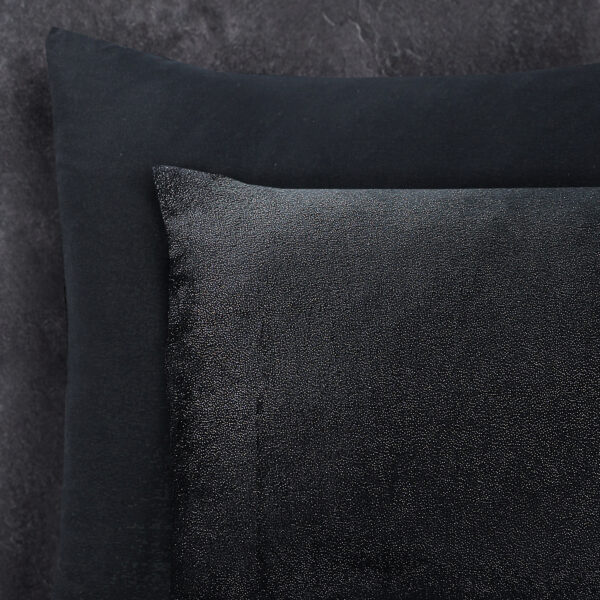 Sleeptime Glamour Flanel Deco Foil Zwart 140 x 200/220 cm - Afbeelding 4