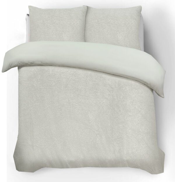 Glamour Flanel Deco Foil Creme 140 x 200/220
