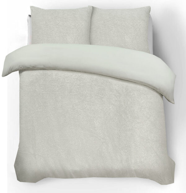 Glamour Flanel Deco Foil Creme 140 x 200/220