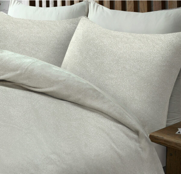 Sleeptime Glamour Flanel Deco Foil Creme 140 x 200/220 cm - Afbeelding 3