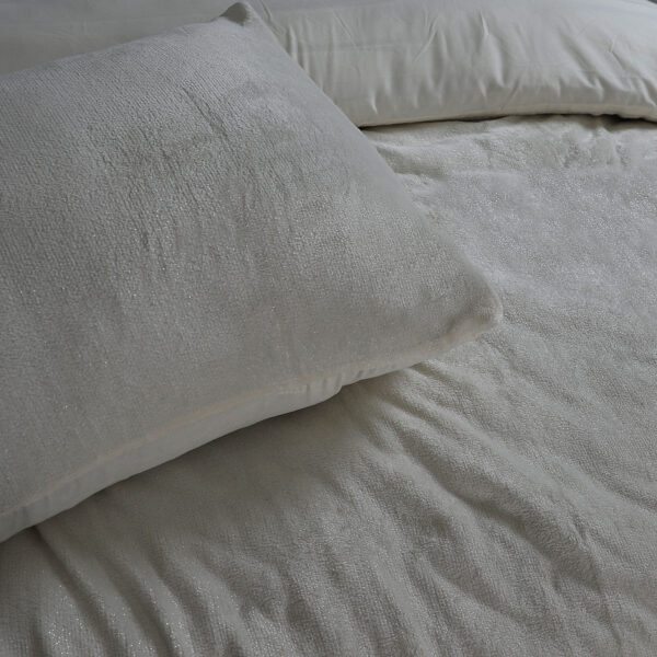 Sleeptime Glamour Flanel Deco Foil Creme 140 x 200/220 cm - Afbeelding 5