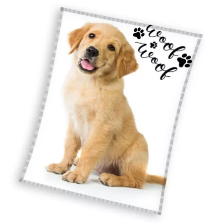fleece deken Golden Retriever 150x200cm
