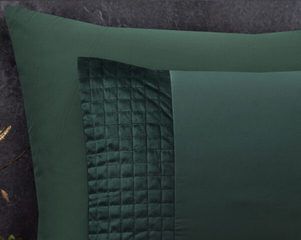 Sleeptime Velvet Band Groen 240 x 220 cm - Afbeelding 5