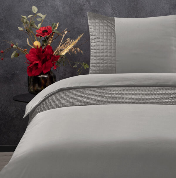Sleeptime Velvet Band Zand 240 x 220 cm - Afbeelding 4