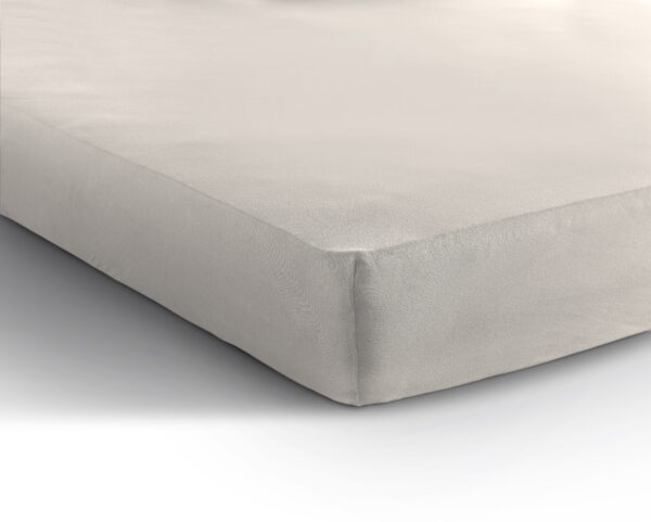 Dreamhouse Enkel Jersey 135 gr. Hoeslaken Creme 160/180 x 200 cm - Afbeelding 5