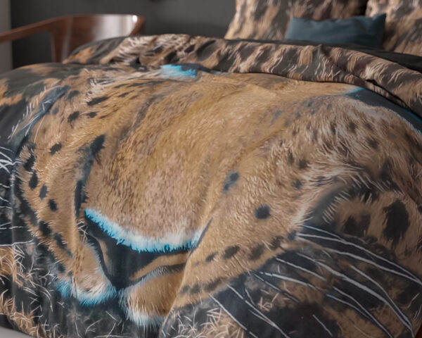 Sleeptime Cheetah Taupe 135x200/220 cm - Afbeelding 4