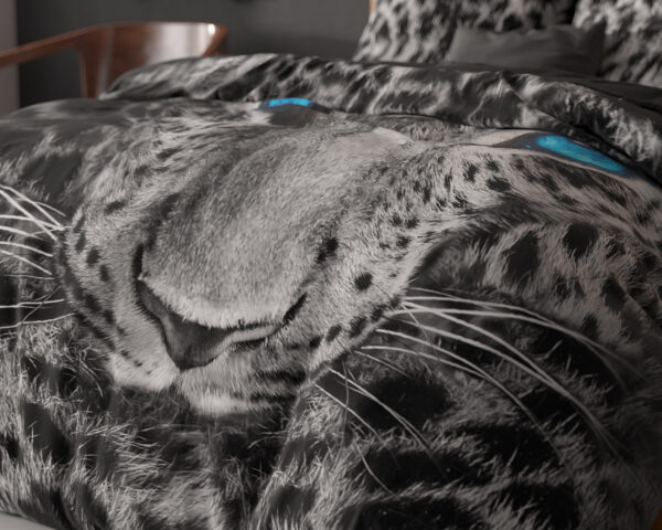Sleeptime Cheetah Grijs 240 x 200/220 cm - Afbeelding 4