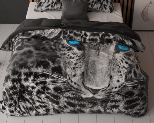 Sleeptime Cheetah Grijs 240 x 200/220 cm - Afbeelding 5