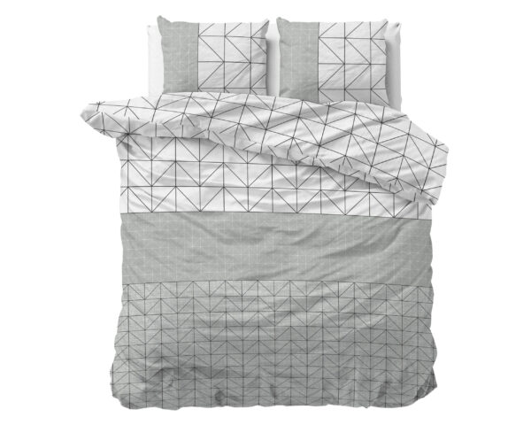 Flanel Gino Grijs 200 x 200/220