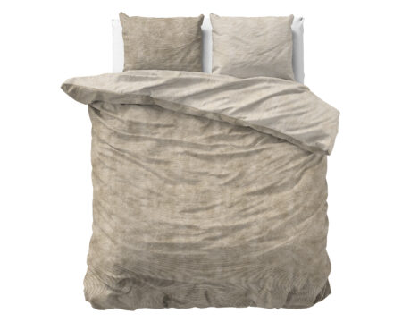Flanel Washed Cotton Taupe 240 x 200/220