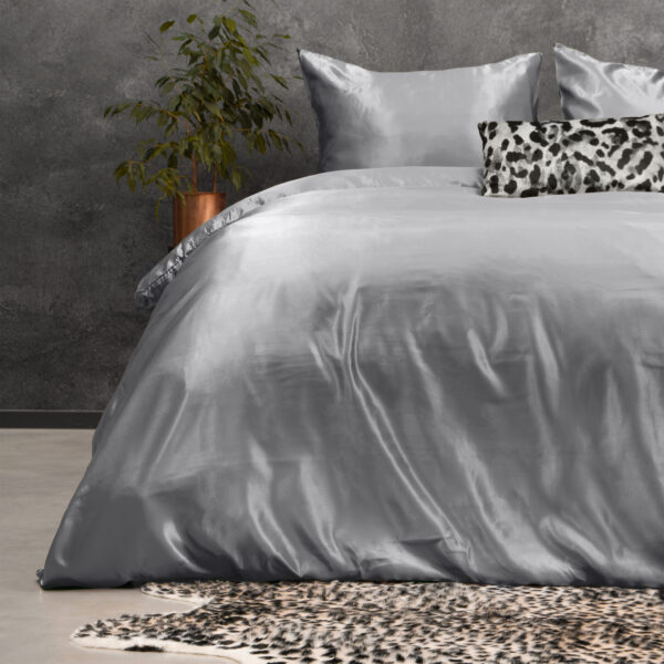 Sleeptime Beauty Skin Care Dekbedovertrek Silver 200 x 220 cm - Afbeelding 3