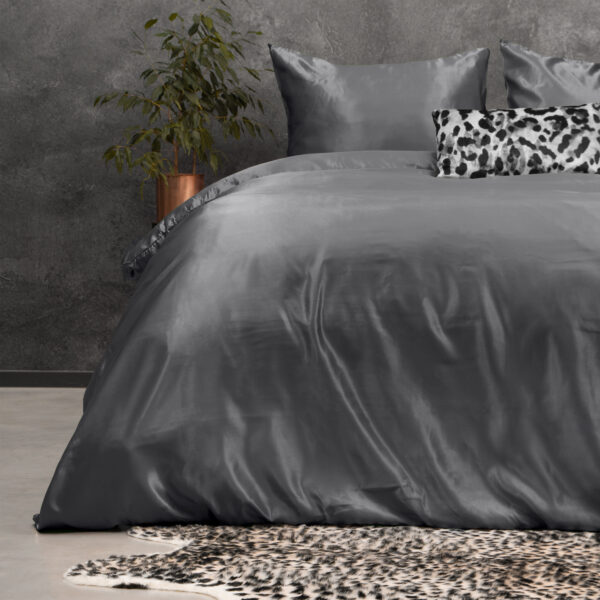 Sleeptime Beauty Skin Care Dekbedovertrek Antraciet 240 x 220 cm - Afbeelding 4