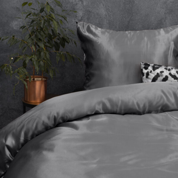 Sleeptime Beauty Skin Care Dekbedovertrek Antraciet 240 x 220 cm - Afbeelding 5