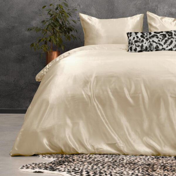 Sleeptime Beauty Skin Care Dekbedovertrek Creme 140 x 220 cm - Afbeelding 3