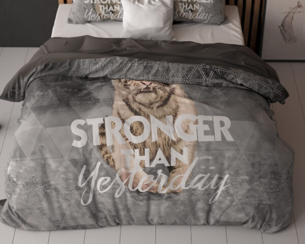 Sleeptime Stronger Grijs 140 x 200/220 cm - Afbeelding 5