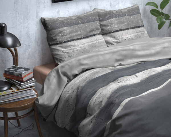 Sleeptime Flanel Marcus Grijs 240 x 200/220 cm - Afbeelding 3