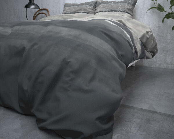 Sleeptime Flanel Marcus Grijs 240 x 200/220 cm - Afbeelding 4