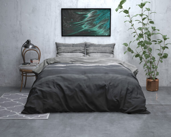 Sleeptime Flanel Marcus Grijs 240 x 200/220 cm - Afbeelding 5