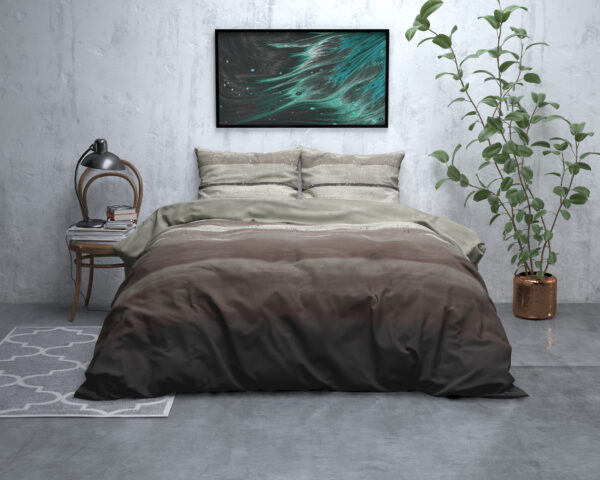 Sleeptime Flanel Marcus Taupe 140 x 200/220 cm - Afbeelding 5