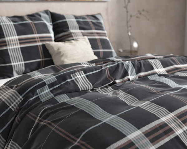Dreamhouse DH Flanel Bruce Taupe 140 x 220 cm - Afbeelding 4