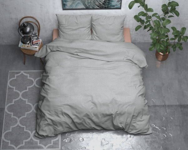 Flanel Jason Grijs 240 x 200/220