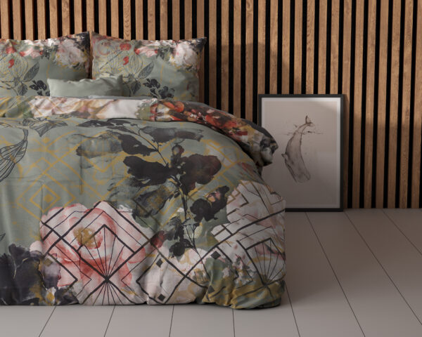 Sleeptime Marble Art Deco Groen 140 x 200/220 cm - Afbeelding 3
