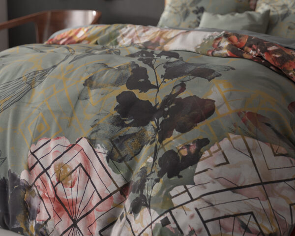 Sleeptime Marble Art Deco Groen 140 x 200/220 cm - Afbeelding 4