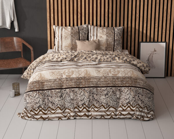 Sleeptime Cozy Panther Bruin 240 x 220 cm - Afbeelding 3