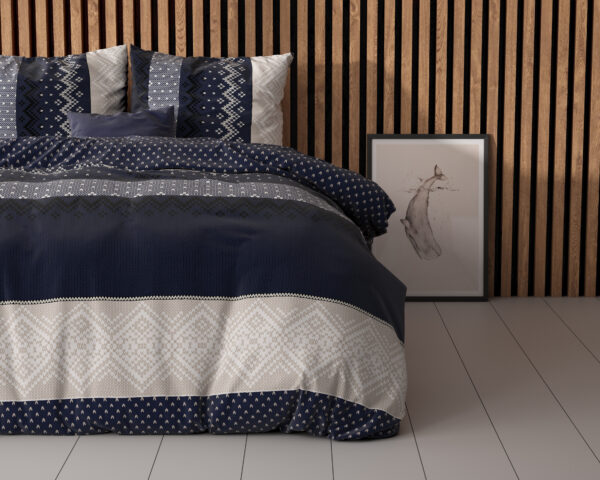 Sleeptime Elisabeth Navy 200 x 220 cm - Afbeelding 4
