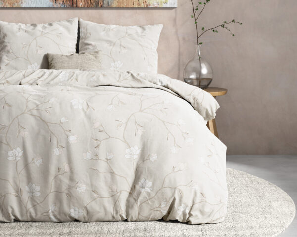 Dreamhouse Flanel Caitlyn Sand 240 x 220 cm - Afbeelding 3