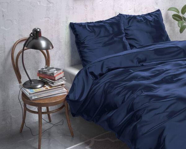 Sleeptime Beauty Skin Care Dekbedovertrek Navy 200 x 220 cm - Afbeelding 4