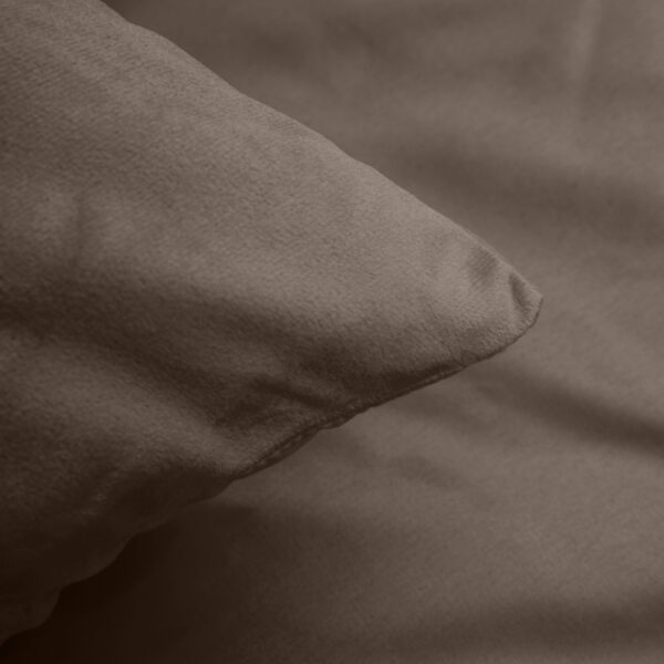 EMSA EMSA Velvet uni Taupe 240 x 200/220 cm - Afbeelding 5