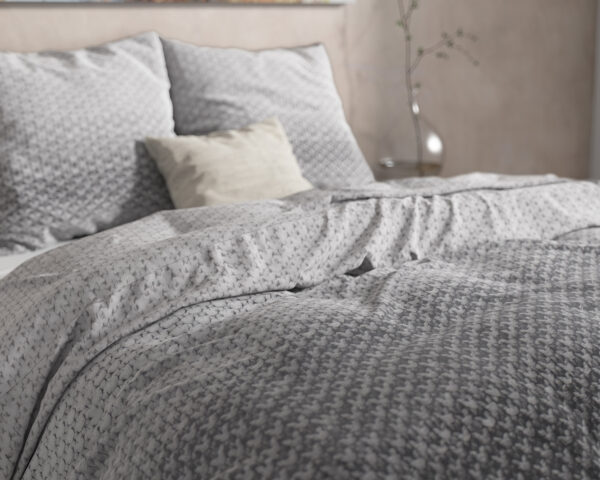 Dreamhouse DH Flanel Tamar Grey 200 x 220 cm - Afbeelding 4