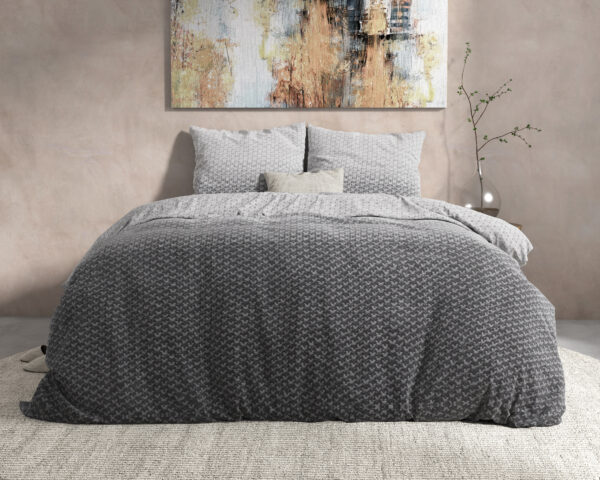 Dreamhouse DH Flanel Tamar Grey 200 x 220 cm - Afbeelding 5