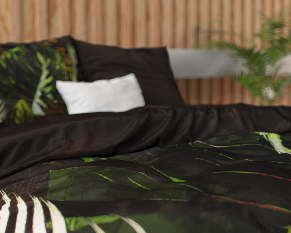 Dreamhouse Jungle Art 2 Taupe 200 x 220 cm - Afbeelding 4