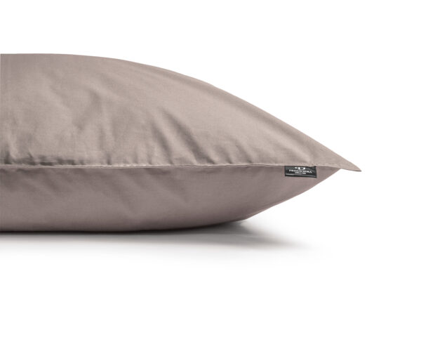 Primaviera Deluxe Egyptisch Katoen Uni Dekbedovertrek Taupe 140 x 200/260 cm - Afbeelding 4