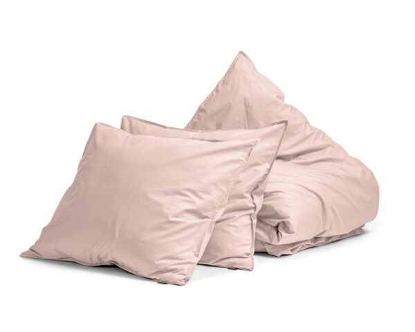 Primaviera Deluxe Egyptisch Katoen Uni Dekbedovertrek Roze 240 x 200/260 cm - Afbeelding 4
