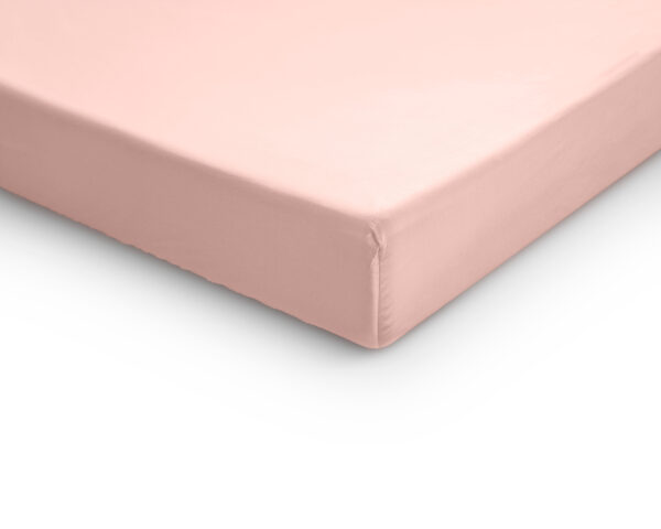 Primaviera Deluxe Satijnen Hoeslaken Roze 90 x 200 cm - Afbeelding 4