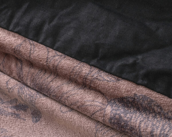 Dreamhouse Signature Velvet Katoen Jonas Bruin 140 x 220 cm - Afbeelding 5