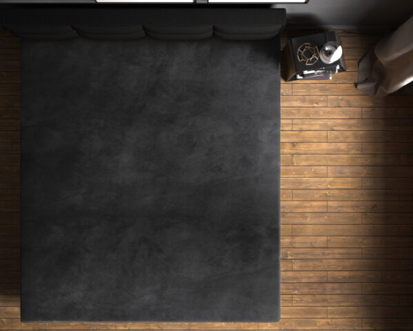 Sleeptime Velvet Hoeslaken Zwart 160 x 200 cm - Afbeelding 3
