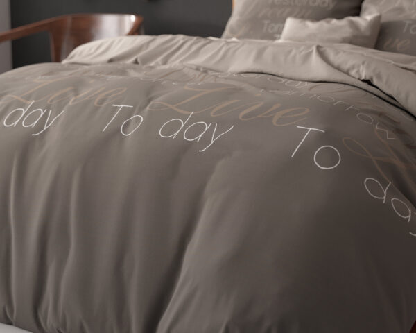 Sleeptime Live Today Taupe 240 x 220 cm - Afbeelding 3