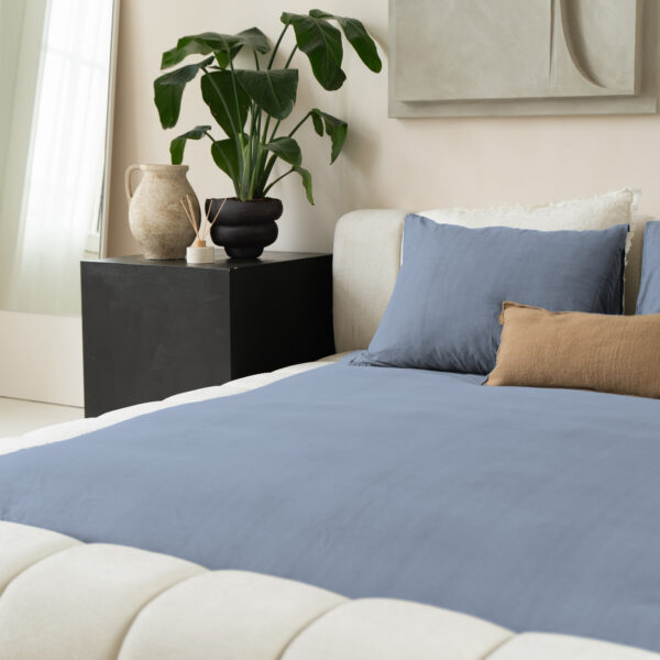 Dreamhouse Denim Stone Washed Blauw 140 x 220 cm - Afbeelding 5